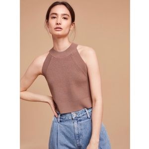 Aritzia Wilfred Crevier Knit Top